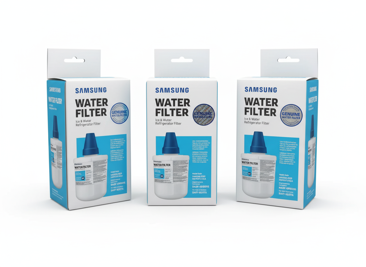 For Samsung Refrigerator Water Filter 3-Pack, DA29-00003G Carbon Block-Express Your Love Gifts