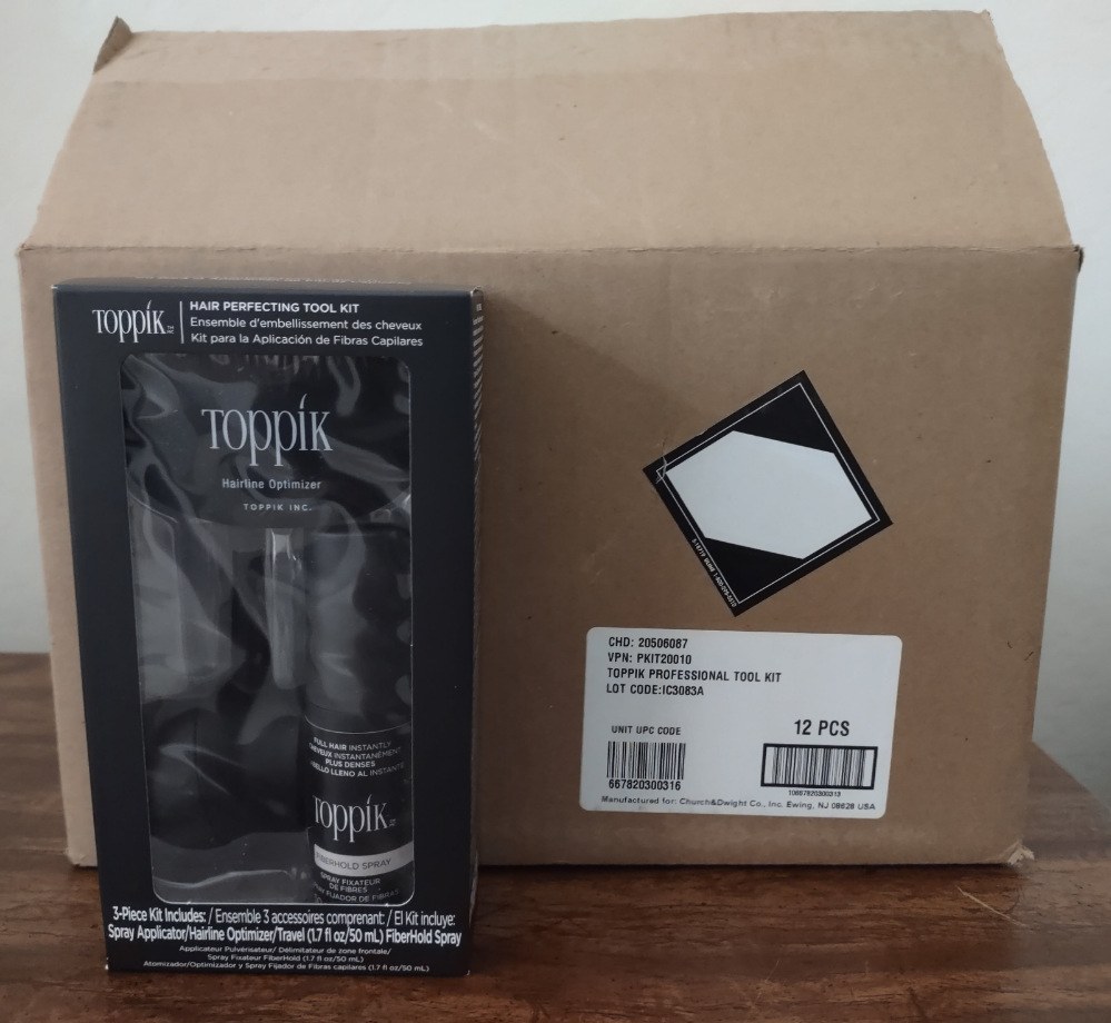 Toppik Hair Perfecting Toolkit 3-Piece Set Spray Optimizer-Express Your Love Gifts