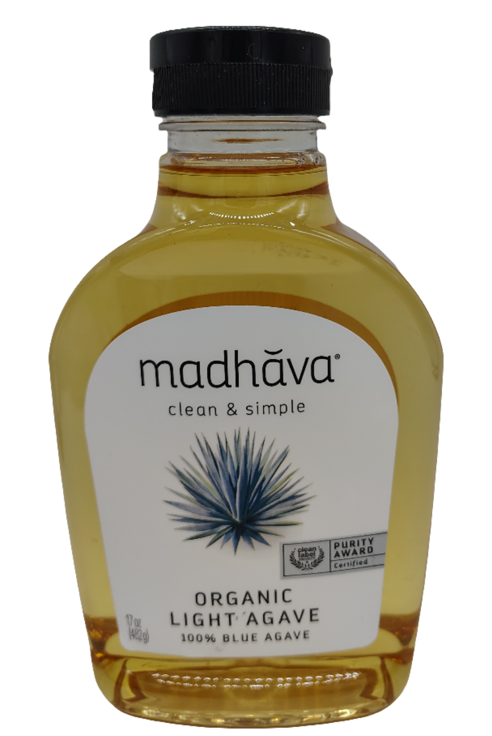 Madhava Organic Agave Nectar Golden Light, 17 Oz (Pack of 6) – Naturally Sweet, Low Glycemic Index, Non-GMO-Express Your Love Gifts
