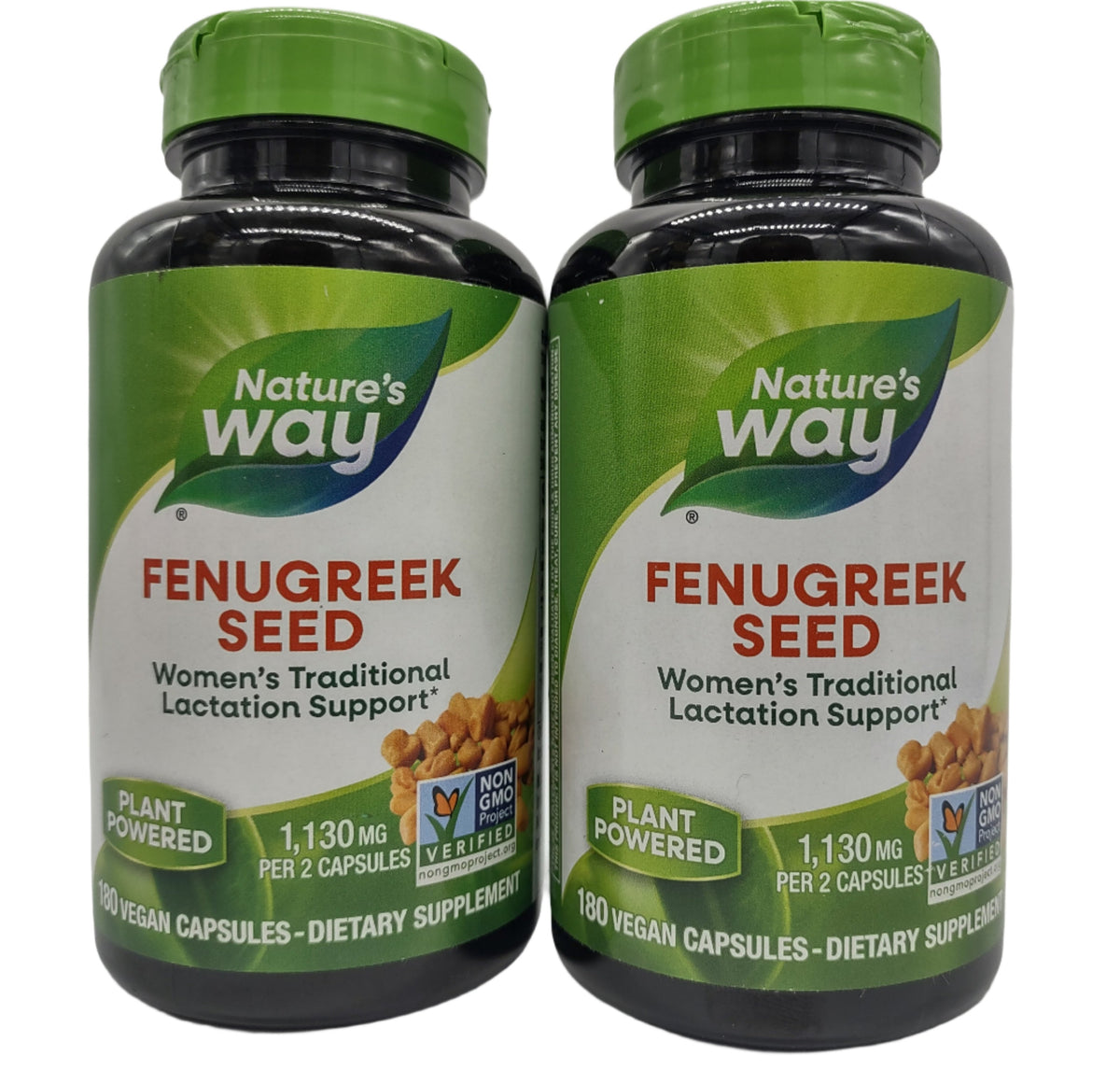 Nature’s Way Fenugreek Seed – 180 Capsules (Pack of 2)-Express Your Love Gifts