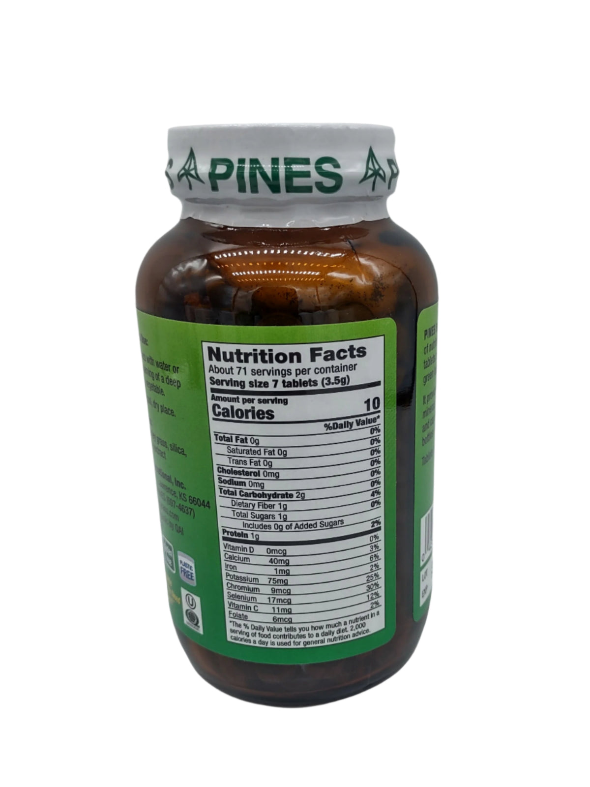 Pines Organic Barley Grass Tablets, 500-Count, USDA Certified Organic, Non-GMO-Express Your Love Gifts