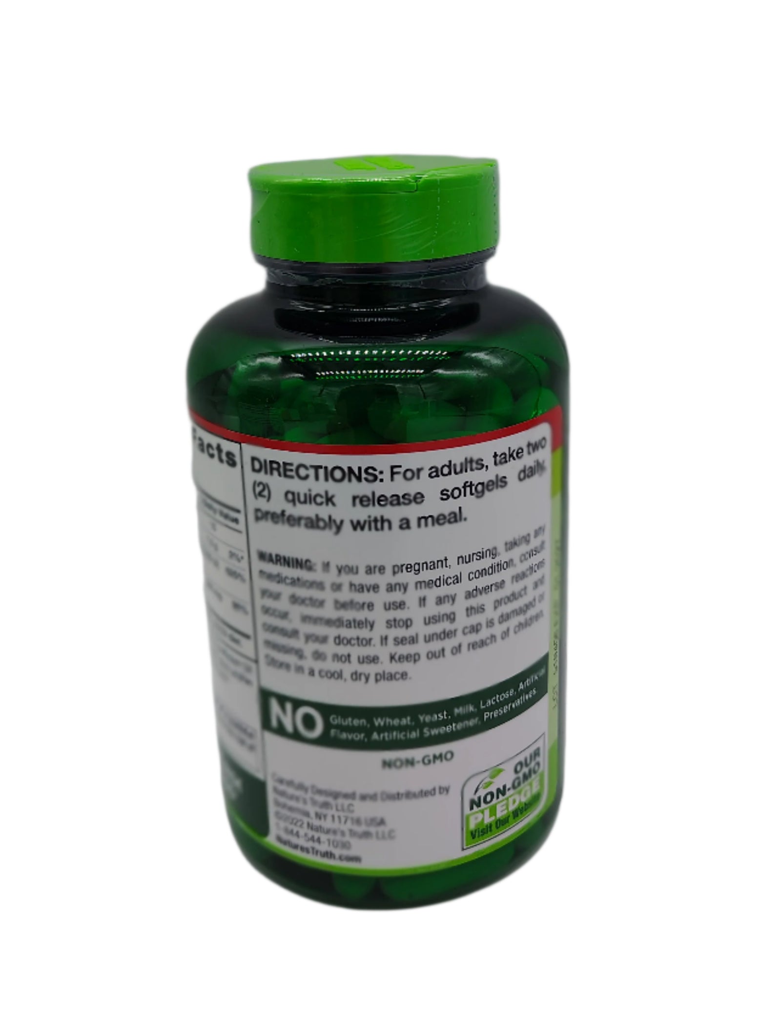 Nature's Truth Absorbable Calcium Plus D3, 120 Quick Release Softgels (2-Pack) – Bone & Immune Support, High Absorption, EXP 01/2027-Express Your Love Gifts