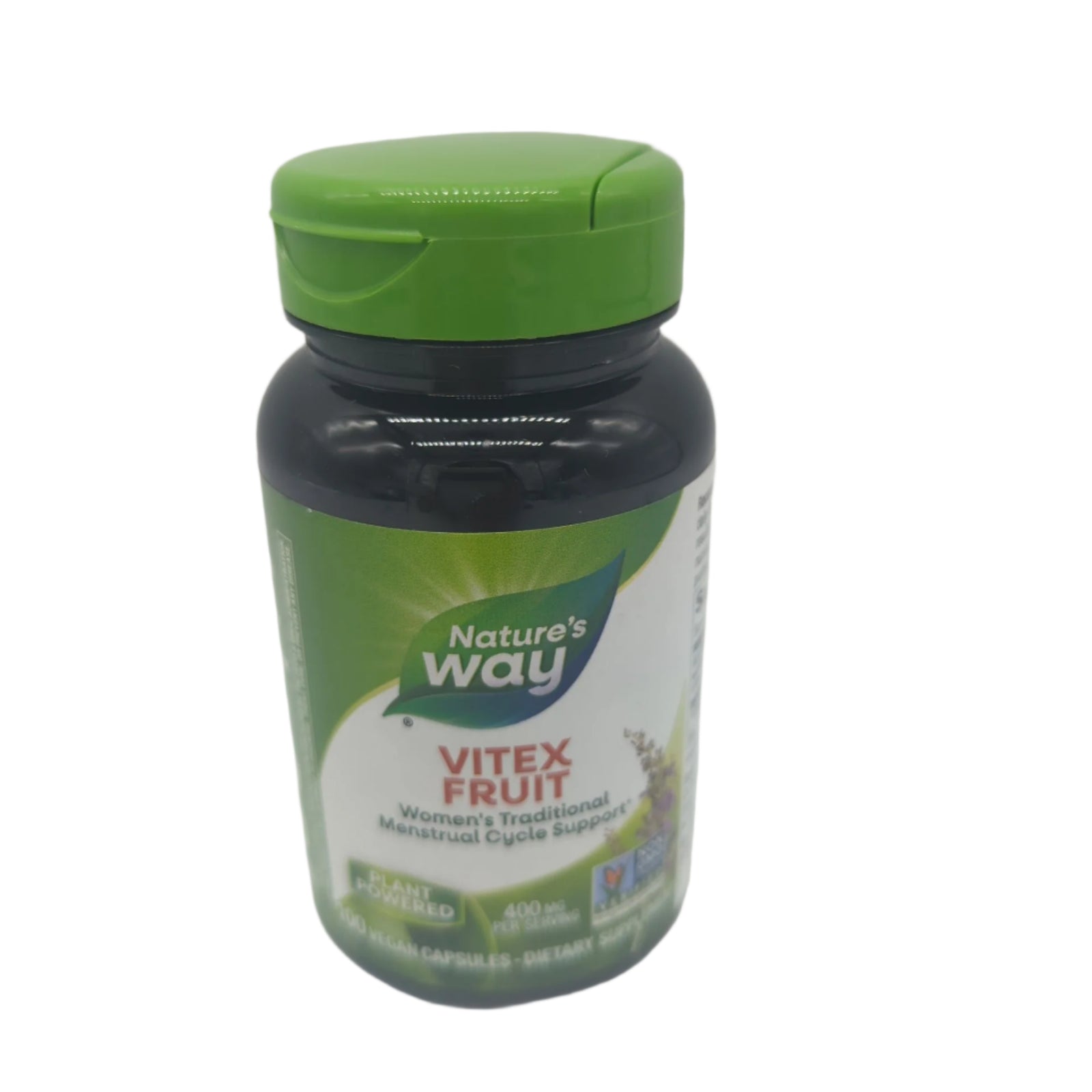 Nature’s Way Vitex Fruit, Traditional Menstrual Cycle Support Chasteberry Supplement, Vegan, 320 Capsules-Express Your Love Gifts