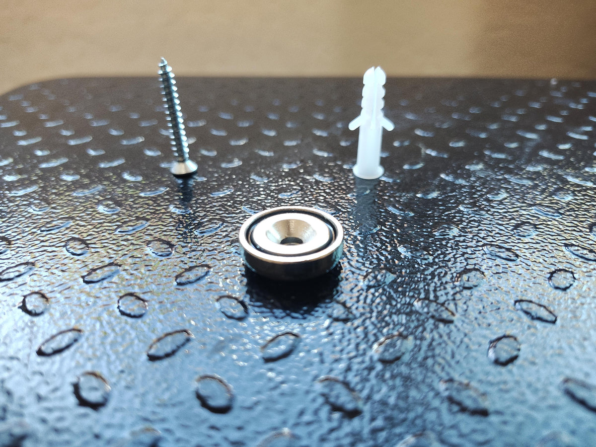 Magnetic Hanging Hardware Easy-Install for Metal Signs Sleek, Hidden & Powerful (4 Pack)-Express Your Love Gifts