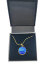 With God Everything Is Possible Circle Necklace Stainless Steel or 18k Gold 18-22"-Express Your Love Gifts