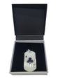 Jack of Clubs Plain Necklace Stainless Steel or 18k Gold Dog Tag 24" Chain-Express Your Love Gifts