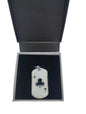 Jack of Clubs Plain Necklace Stainless Steel or 18k Gold Dog Tag 24" Chain-Express Your Love Gifts