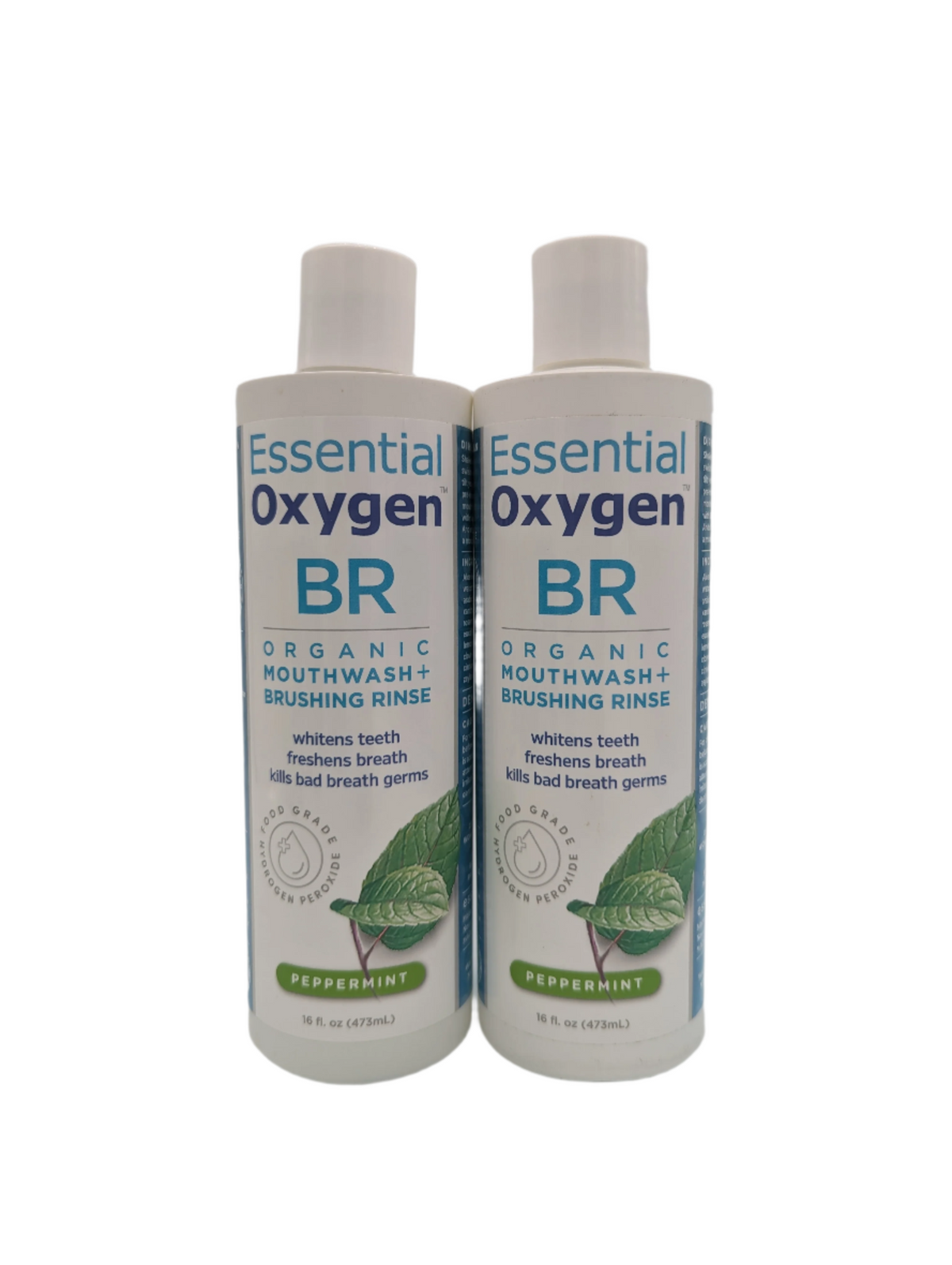Essential Oxygen Peppermint Brushing Rinse 16oz 2-Pack-Express Your Love Gifts