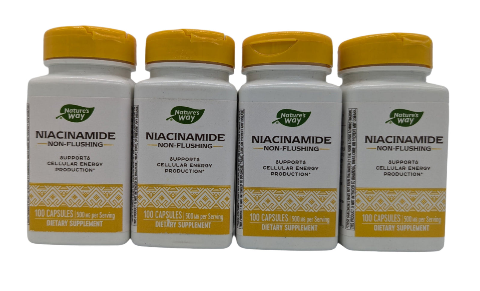 Nature's Way Niacinamide 500mg, Non-Flushing, 100 Capsules, 4-Pack-Express Your Love Gifts