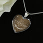 A Grandmother Is A Safe Haven Necklace Stainless Steel or 18k Gold Heart Pendant 18-22" - Express Your Love Gifts