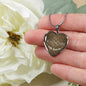 A Grandmother Is A Safe Haven Necklace Stainless Steel or 18k Gold Heart Pendant 18-22" - Express Your Love Gifts