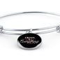 A Mother Is Everything Bracelet Stainless Steel or 18k Gold" Circle Bangle Bracelet - Express Your Love Gifts