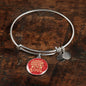 A Sweet Friendship Refreshes The Soul Stainless Steel or 18k Gold Circle Bracelet Bangle - Express Your Love Gifts