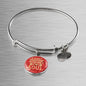 A Sweet Friendship Refreshes The Soul Stainless Steel or 18k Gold Circle Bracelet Bangle - Express Your Love Gifts