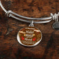 A Teacher Takes A Hand Bracelet Stainless Steel or 18k Gold" Circle Bracelet Bangle - Express Your Love Gifts