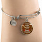 A Teacher Takes A Hand Bracelet Stainless Steel or 18k Gold" Circle Bracelet Bangle - Express Your Love Gifts