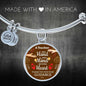 A Teacher Takes A Hand Bracelet Stainless Steel or 18k Gold" Circle Bracelet Bangle - Express Your Love Gifts