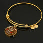 A Teacher Takes A Hand Bracelet Stainless Steel or 18k Gold" Circle Bracelet Bangle - Express Your Love Gifts