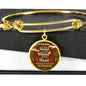 A Teacher Takes A Hand Bracelet Stainless Steel or 18k Gold" Circle Bracelet Bangle - Express Your Love Gifts