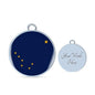 Alaska State Flag Bracelet Alaska Circle Bangle Stainless Steel or 18k Gold" - Express Your Love Gifts