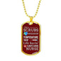 Always Caring Nurse Necklace Stainless Steel or 18k Gold Dog Tag W 24" Chain-Express Your Love Gifts