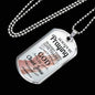 Always Praying Bible Necklace Stainless Steel or 18k Gold Dog Tag 24" Chain-Express Your Love Gifts