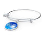 Always There For You Stainless Steel or 18k Gold Circle Bracelet Bangle - Express Your Love Gifts