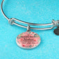 An Awesome Mother Stainless Steel or 18k Gold Circle Bracelet Bangle - Express Your Love Gifts