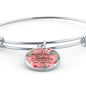An Awesome Mother Stainless Steel or 18k Gold Circle Bracelet Bangle - Express Your Love Gifts