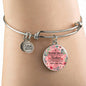 An Awesome Mother Stainless Steel or 18k Gold Circle Bracelet Bangle - Express Your Love Gifts