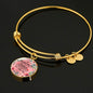 An Awesome Mother Stainless Steel or 18k Gold Circle Bracelet Bangle - Express Your Love Gifts