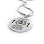 Armor Of God Ephesians 6:1118 Circle Necklace Stainless Steel or 18k Gold 18-22" - Express Your Love Gifts