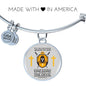 Armor Of God Ephesians 6:1118 Stainless Steel or 18k Gold Bangle Bracelet - Express Your Love Gifts