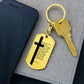 Lord's Prayer Chinese Bible Keychain Stainless Steel or 18k Gold Dog Tag-Express Your Love Gifts