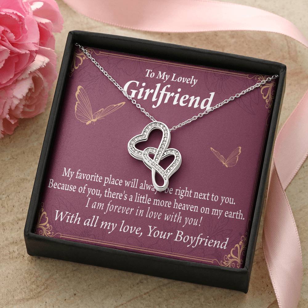 My Girlfriend Right Next To You Is My Favorite Place-Express Your Love Gifts