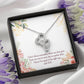A Time Well Spent Heart-to-Heart Pendant Necklace-Express Your Love Gifts