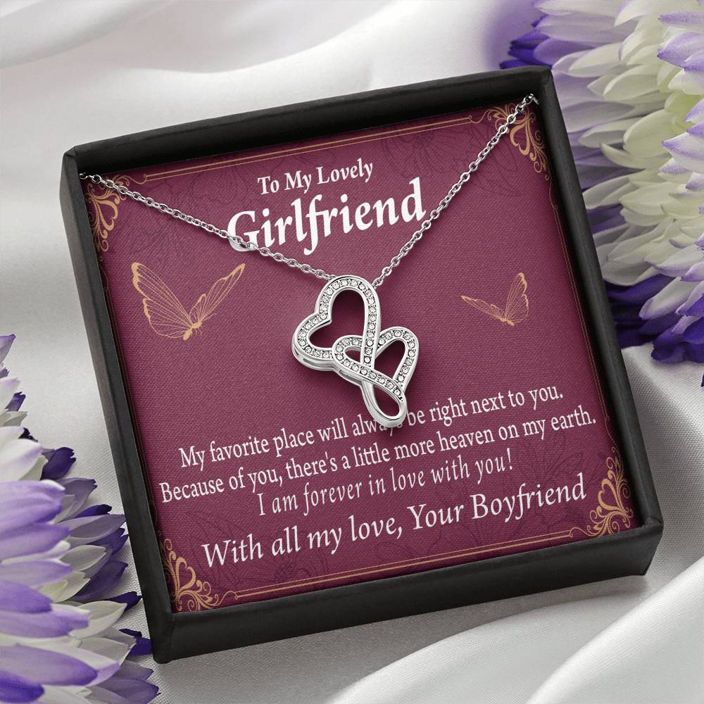 My Girlfriend Right Next To You Is My Favorite Place-Express Your Love Gifts