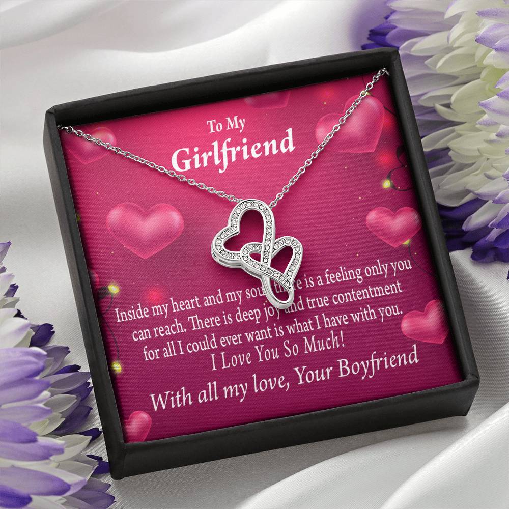 Girlfriend Deep Joy And True Contentment-Express Your Love Gifts