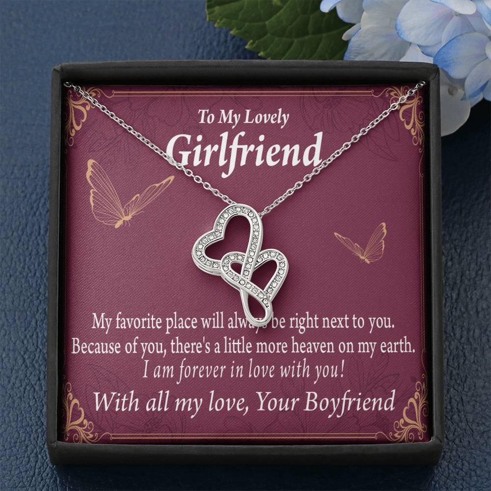 My Girlfriend Right Next To You Is My Favorite Place-Express Your Love Gifts