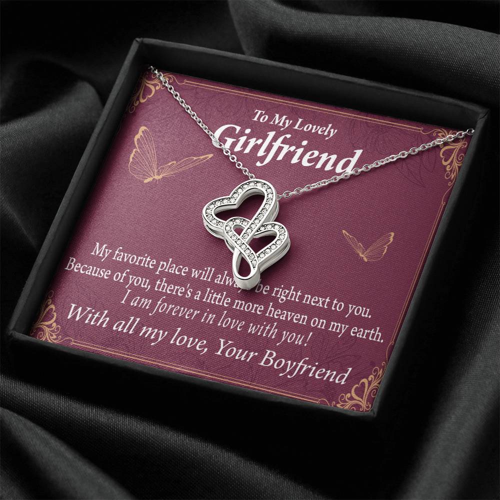 My Girlfriend Right Next To You Is My Favorite Place-Express Your Love Gifts