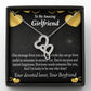 To My Girlfriend Lucky To Have You-Express Your Love Gifts
