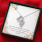 A Time Well Spent Heart-to-Heart Pendant Necklace-Express Your Love Gifts