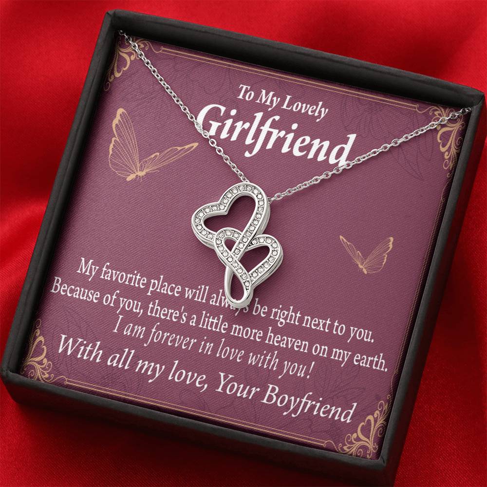 My Girlfriend Right Next To You Is My Favorite Place-Express Your Love Gifts