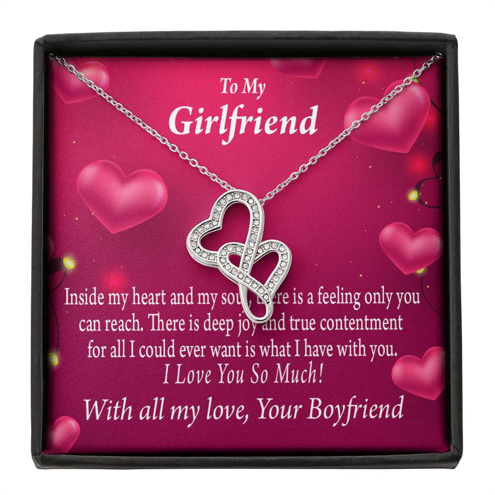 Girlfriend Deep Joy And True Contentment-Express Your Love Gifts