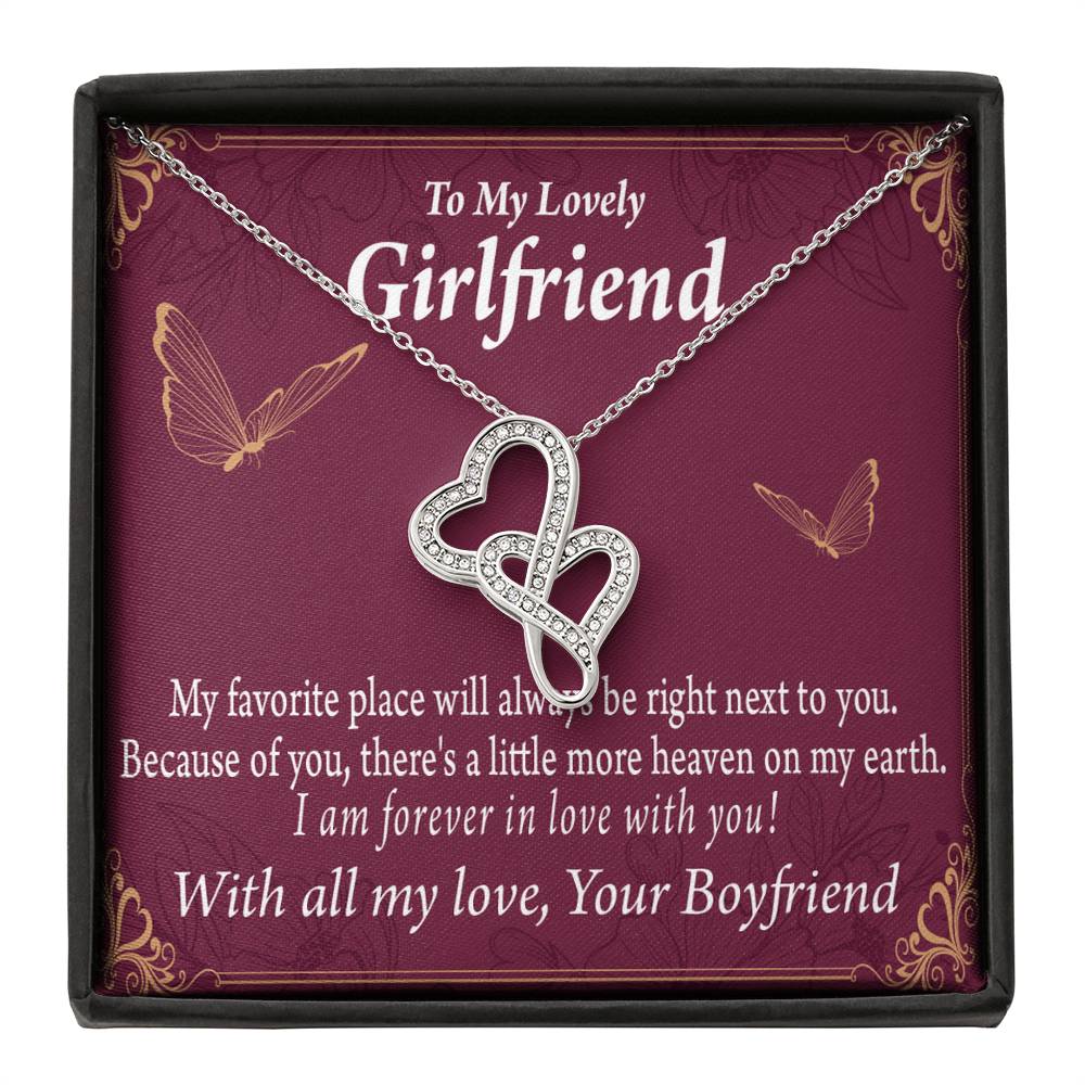 My Girlfriend Right Next To You Is My Favorite Place-Express Your Love Gifts