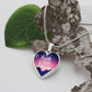 God's Timing Habakkuk 2:3 Necklace Stainless Steel or 18k Gold Heart Pendant 18-22"-Express Your Love Gifts