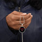 Vein Sniper Phlebotomist Circle Necklace Stainless Steel or 18k Gold Circle Pendant 18-22"-Express Your Love Gifts