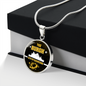 Burgh City of Champions Circle Necklace Stainless Steel or 18k Gold 18-22"-Express Your Love Gifts