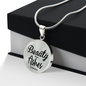 Beauty From Ashes Isaiah 61:3 Circle Necklace Stainless Steel or 18k Gold 18-22-Express Your Love Gifts