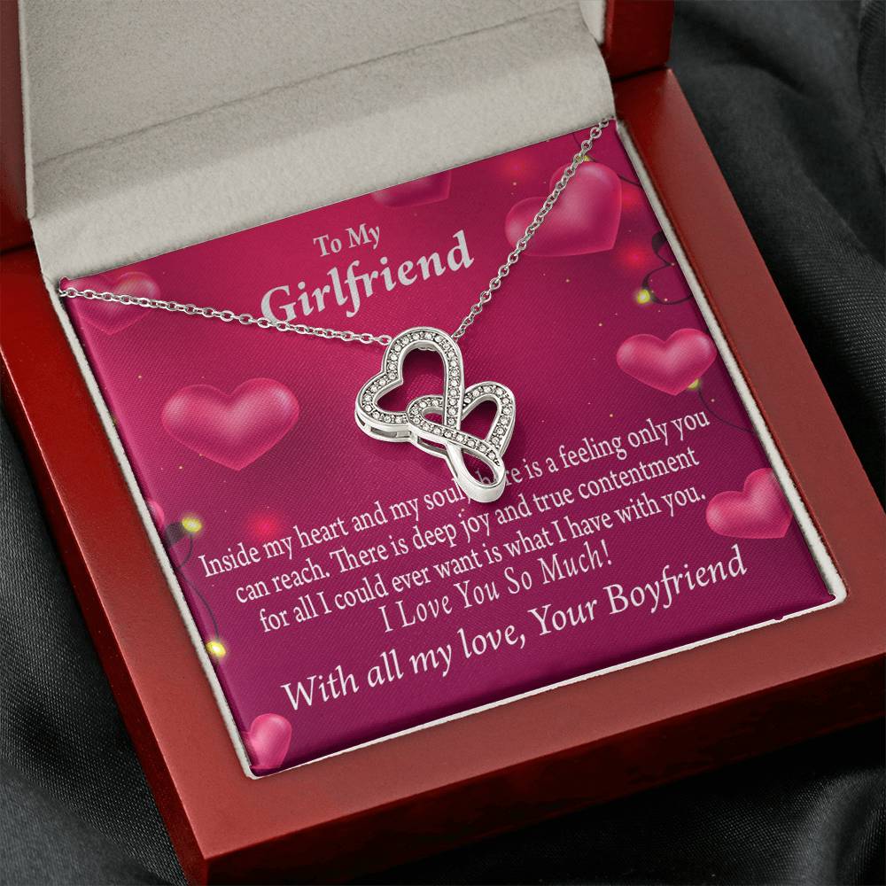 Girlfriend Deep Joy And True Contentment-Express Your Love Gifts